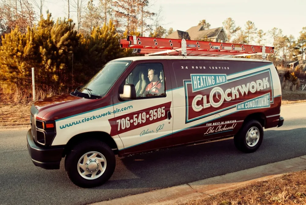 Slide of Clockwork Heating & Air Conditioning