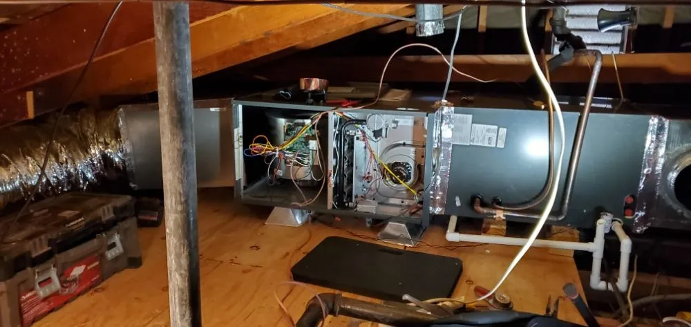 Slide of Clockwork Heating and Cooling