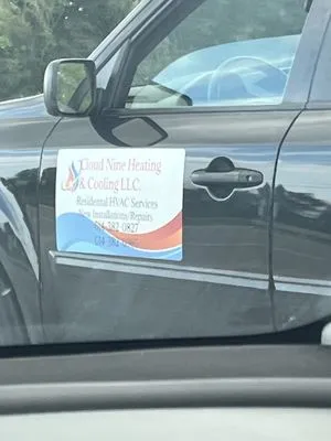 Cloud Nine Heating & Cooling Logo
