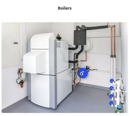 CM Heating and Cooling Logo