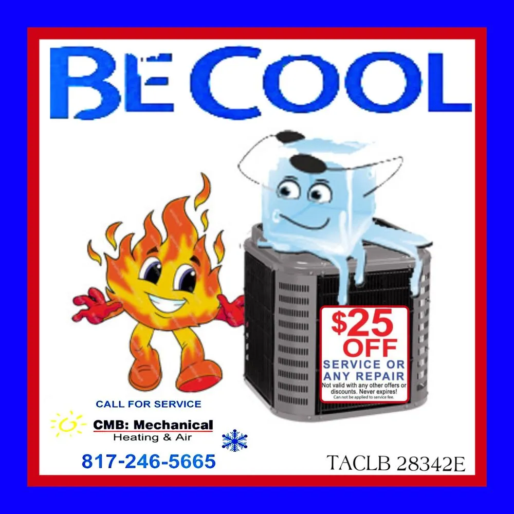 Emergency air conditioning tune-up in Paradise, TX by CMB Mechanical Heating Air