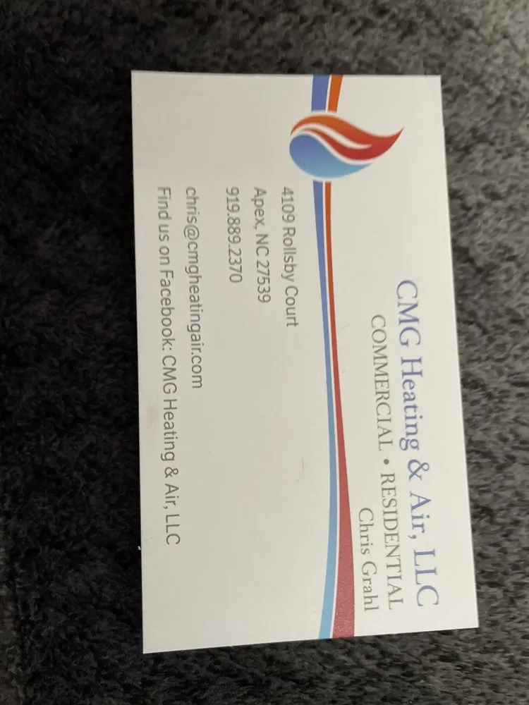 Slide of CMG Heating And Air