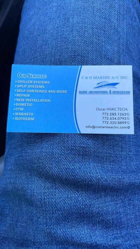 Slide of C&O Marine A/C