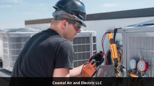 Slide of Coastal Air and Electrical