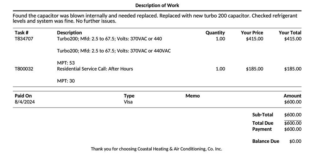 Slide of Coastal Heating & Air Conditioning
