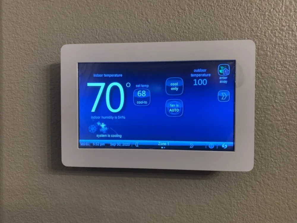Slide of Coastal Heating and Cooling