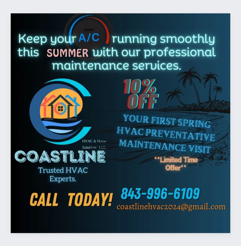 Slide of Coastline HVAC and Home Solutions