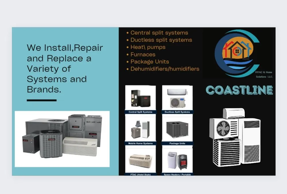 Slide of Coastline HVAC and Home Solutions
