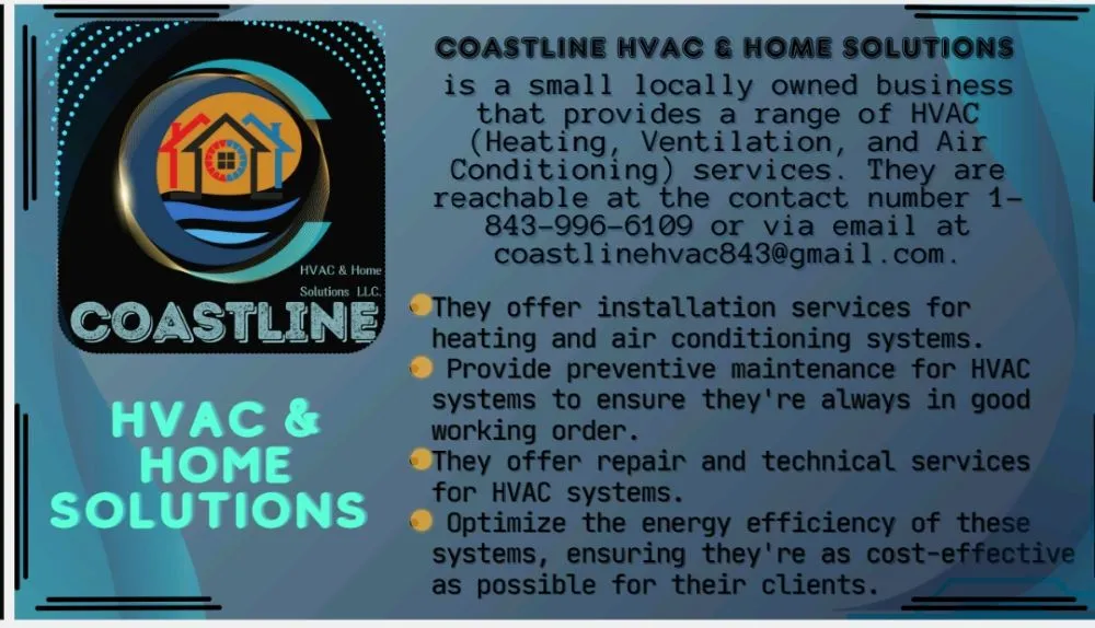 Slide of Coastline HVAC and Home Solutions