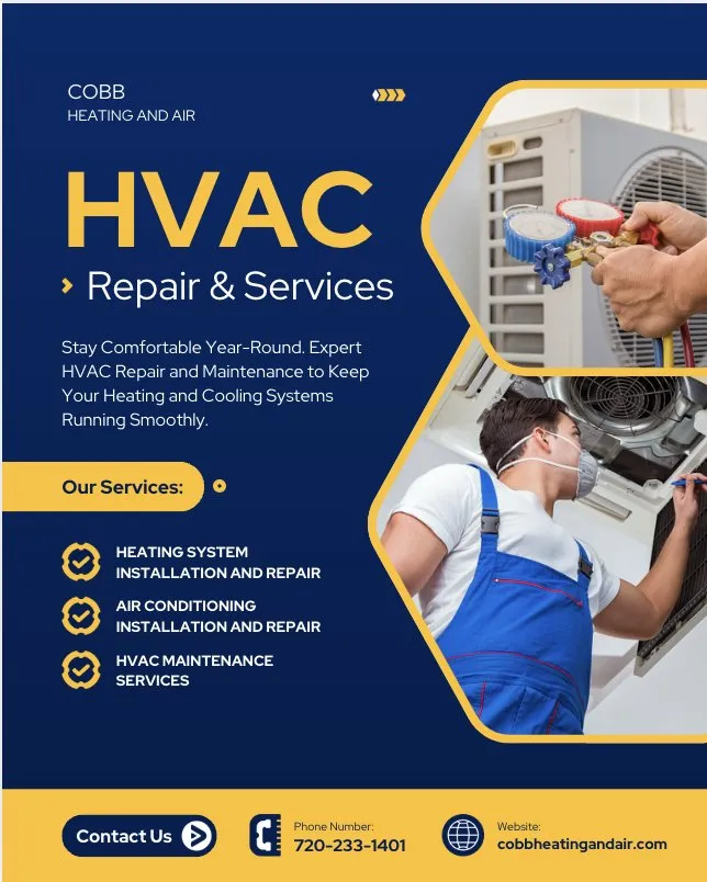 Slide of Cobb Heating and Air