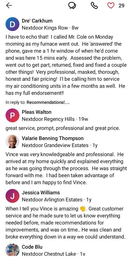 Slide of Codeblu Heating & Air Plumbing & Electric