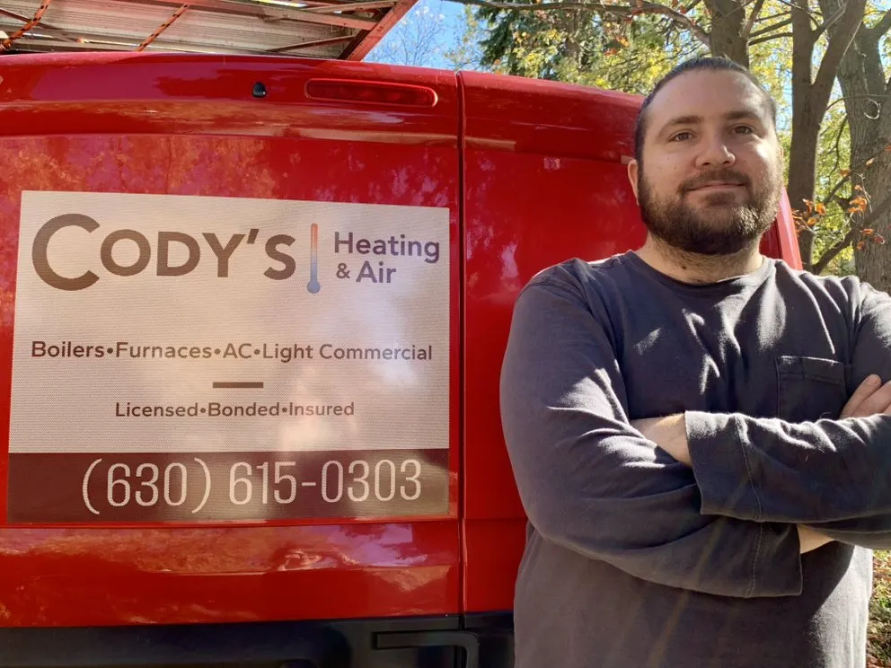 Slide of Cody's Heating And Air