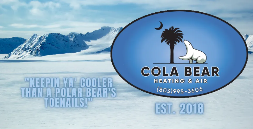 Slide of Cola Bear Heating & Air