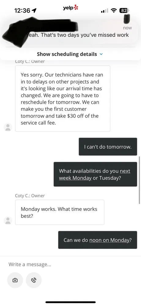 Slide of Cold & Hot Equipment Services