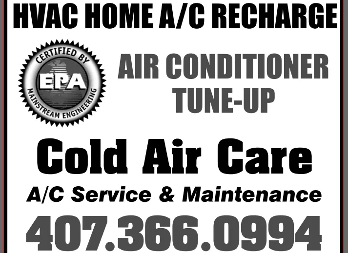 Slide of Cold Air Care