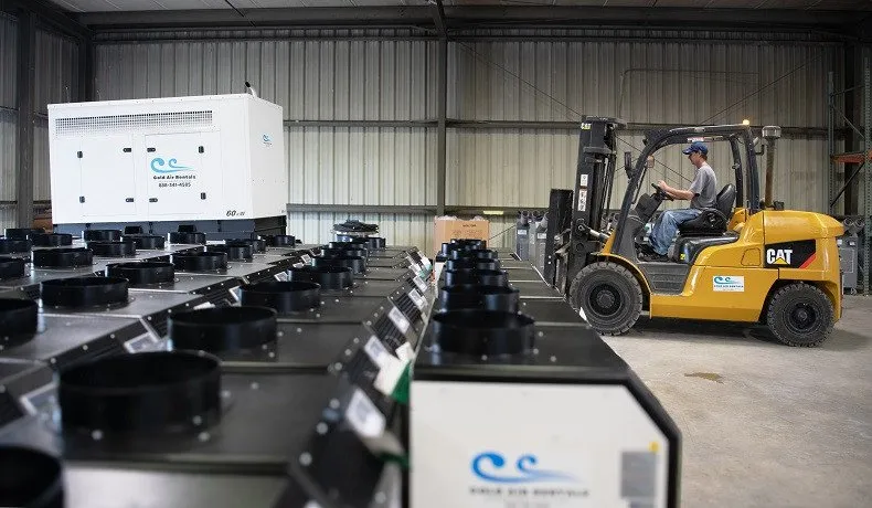 Slide of Cold Air Rentals