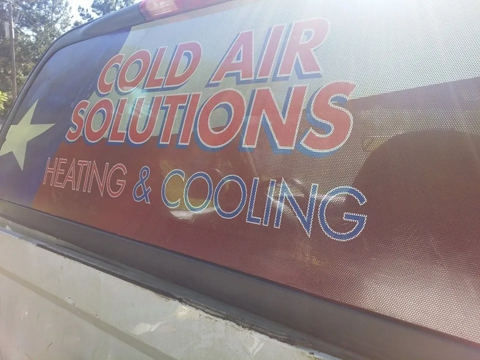 Slide of Cold Air Solutions