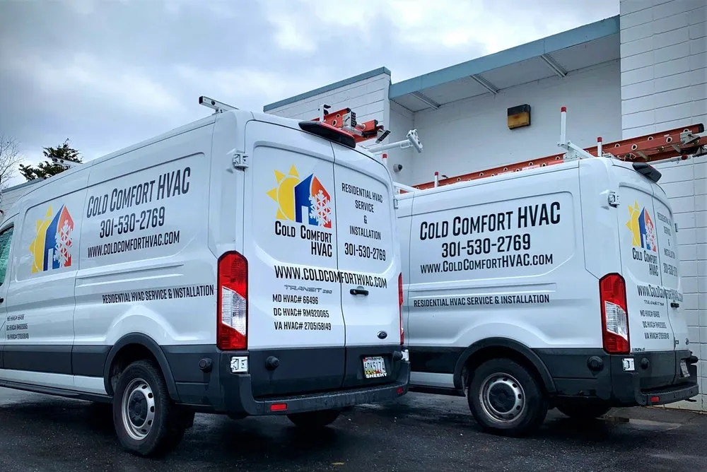 Slide of Cold Comfort HVAC Services