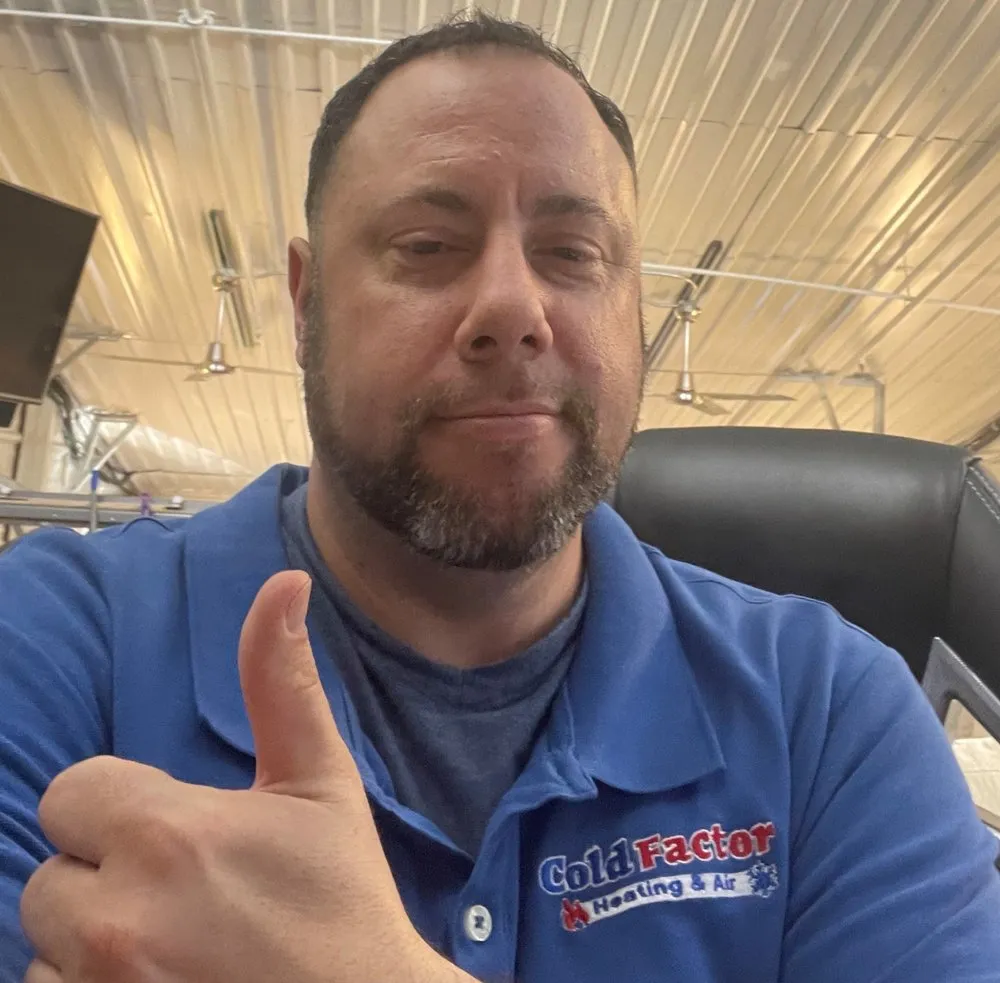 Slide of Cold Factor Heating & Air Services