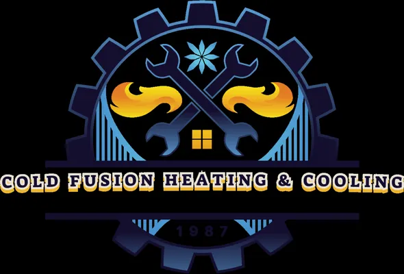 Cold Fusion Heating & Cooling Logo