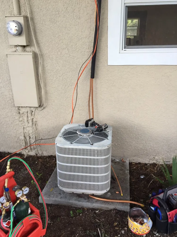 Slide of Cold Time Air Conditioning