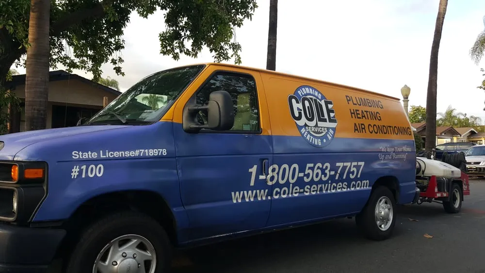 Slide of Cole Services