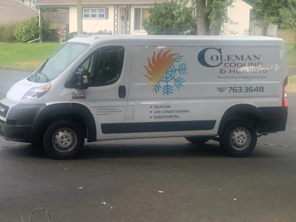 Slide of Coleman Cooling & Heating