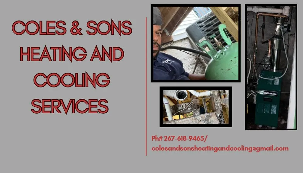Slide of Coles & Sons Heating and cooling Services
