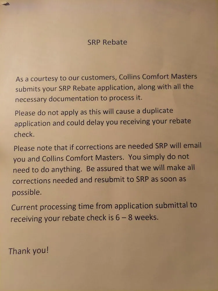 Slide of Collins Comfort Masters