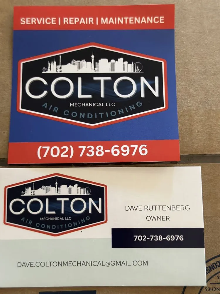 Slide of Colton Mechanical