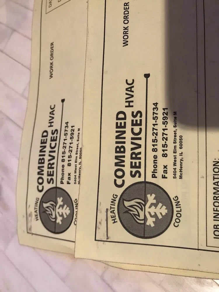 Slide of Combined Services HVAC