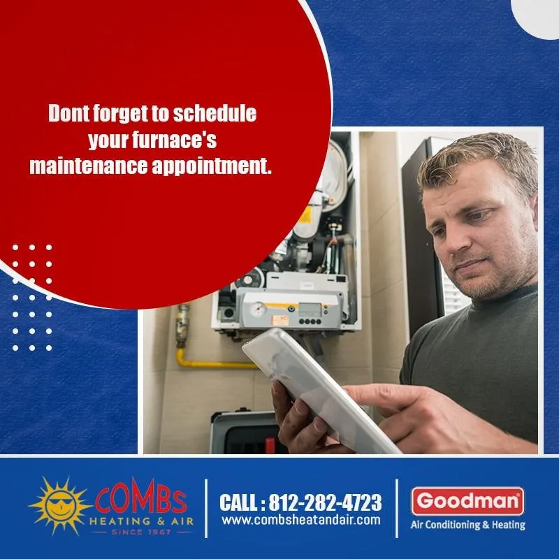 Slide of Combs Heating and Air