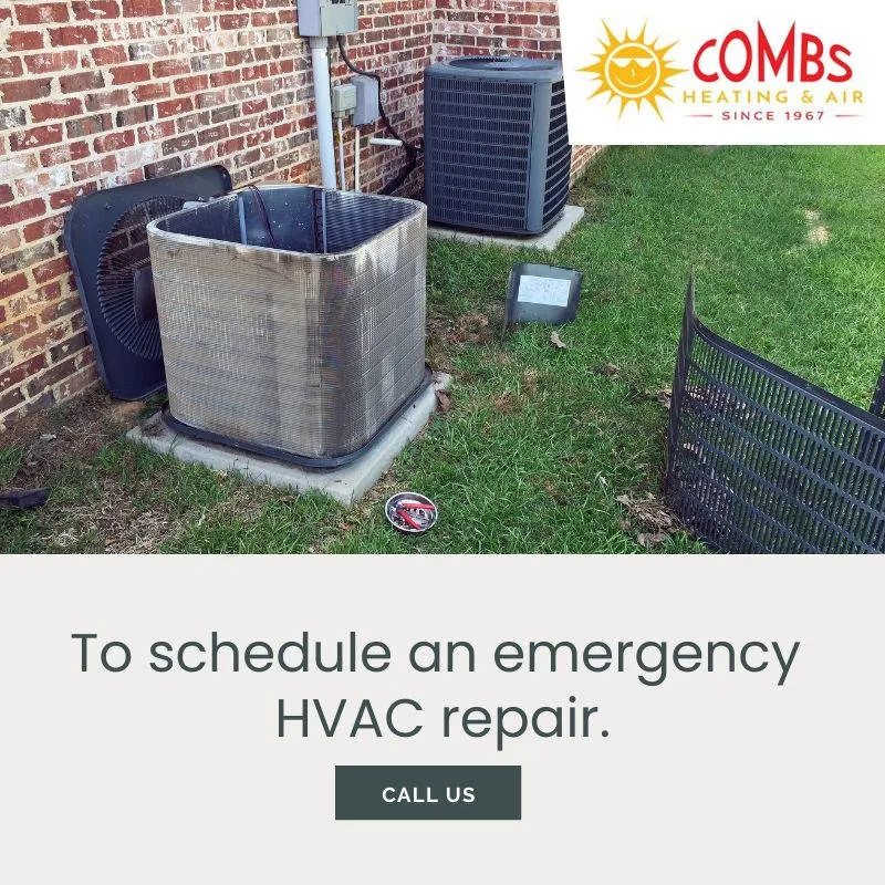 Slide of Combs Heating and Air