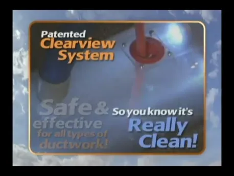 Slide of Comet Air Duct Cleaning