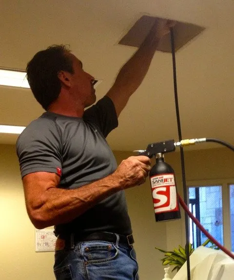 Slide of Comet Air Duct Cleaning