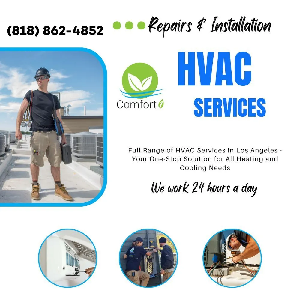 Slide of Comfort 1 Heating & Air Conditioning Services