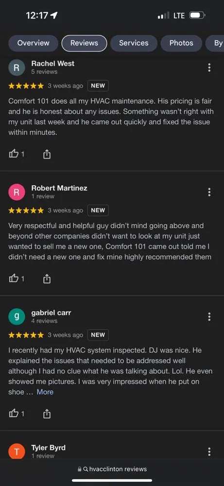 Slide of Comfort 101