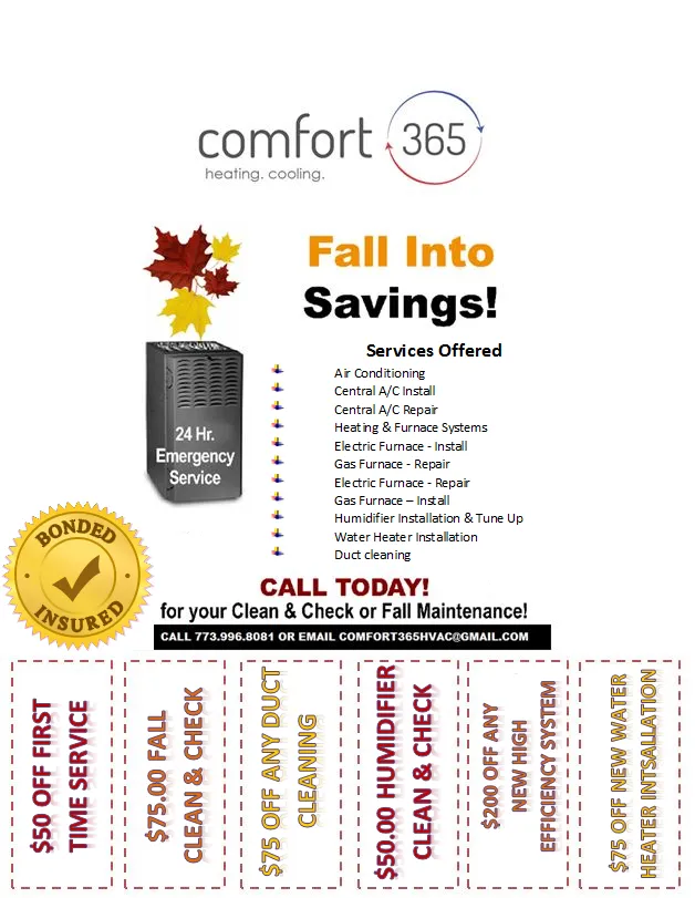 Slide of Comfort 365 Heating and Cooling