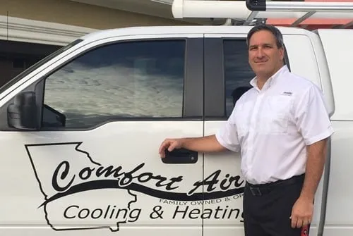 Slide of Comfort Air Cooling & Heating