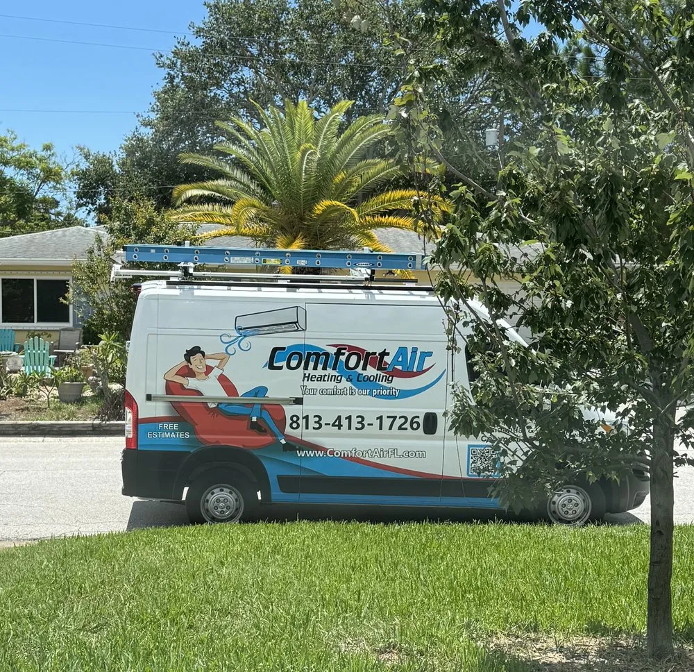 Slide of Comfort Air Heating and Cooling