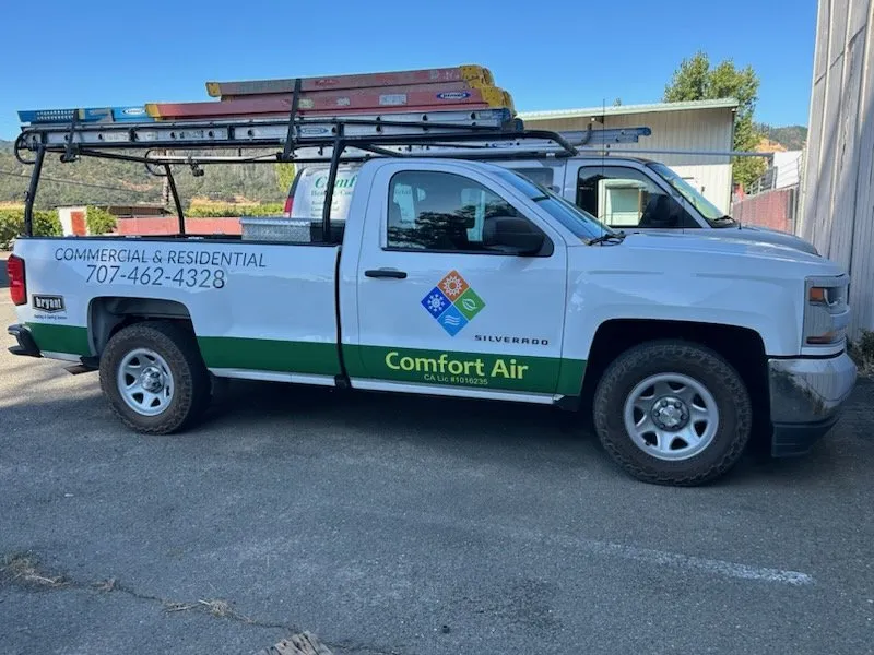 Slide of Comfort Air Heating/cooling