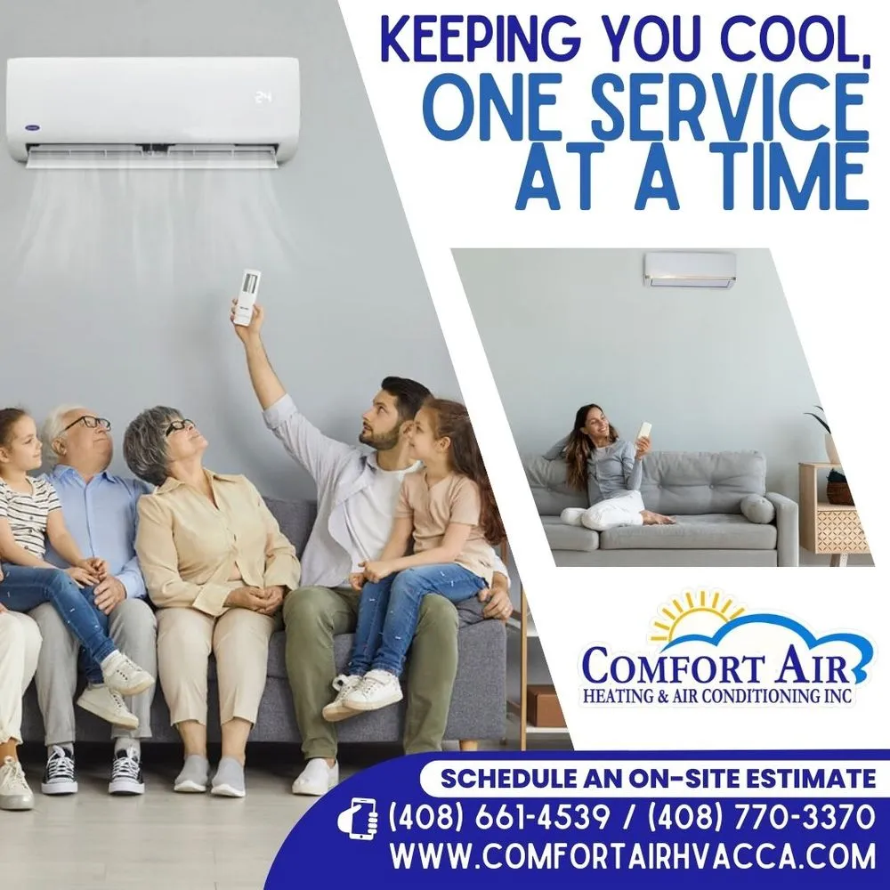 Slide of Comfort Air Hvac