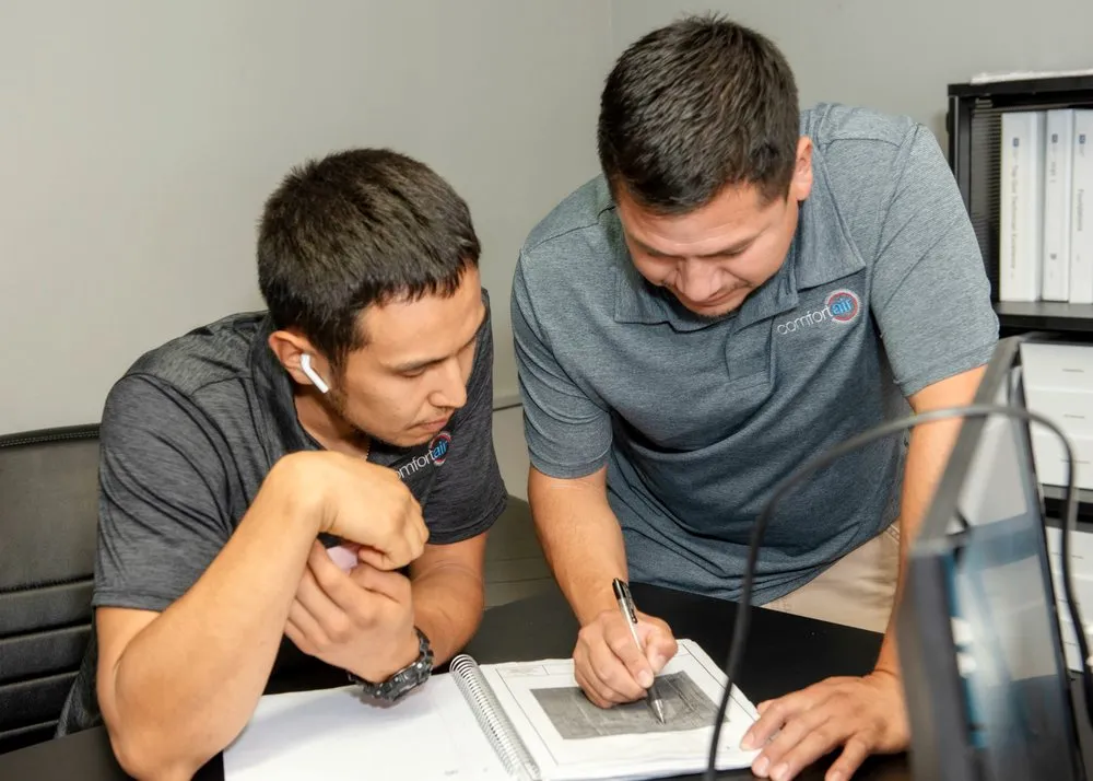 Slide of Comfort Air, Inc.