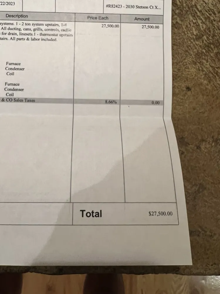 Slide of Comfort Air Of Grand Junction