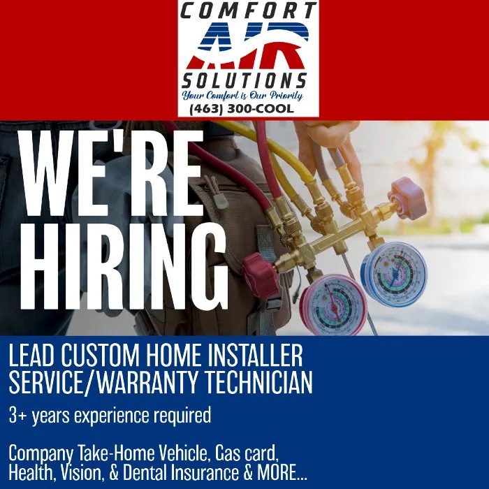 Slide of Comfort Air Solutions