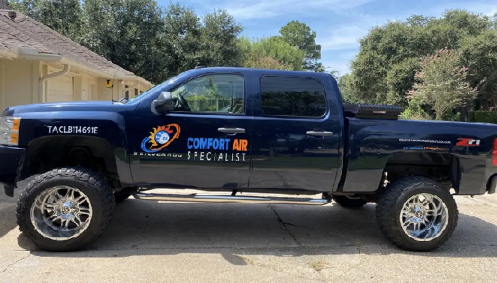 Slide of Comfort Air Specialist