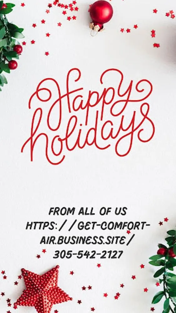 Slide of Comfort Air