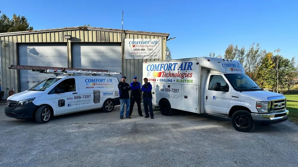 Slide of Comfort Air Technologies