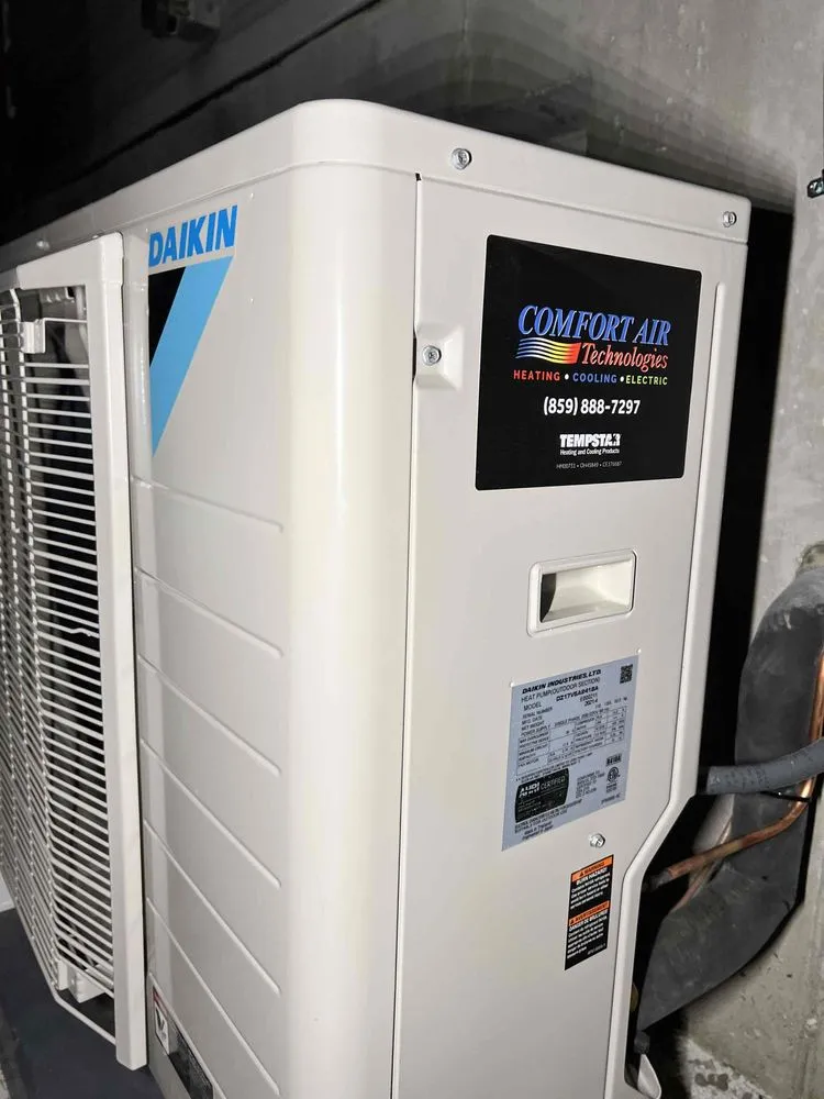 Slide of Comfort Air Technologies