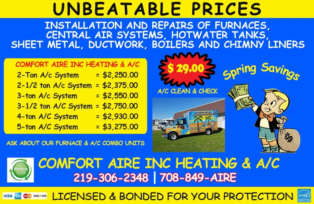 Slide of Comfort Aire